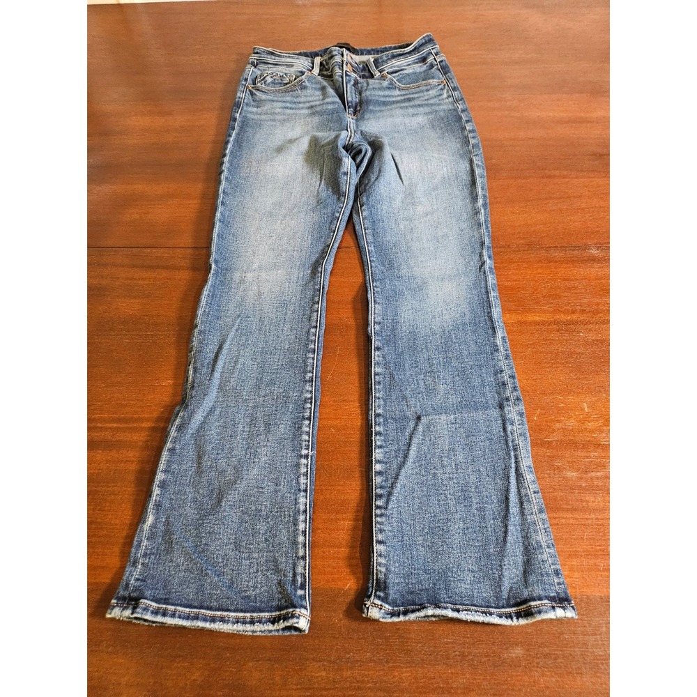 Buckle Black Fit No. 75 Tailored Bootcut Jeans Womens 30x32 Blue Denim Stretch